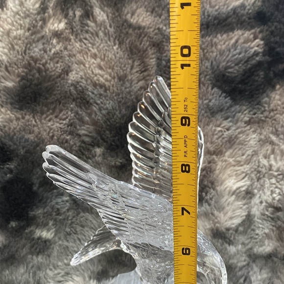 Vintage Crystal d'Arques Decorative
Hunting Bald Eagle With Fish. - Picture 14 of 16